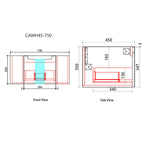 Load image into Gallery viewer, Savio Wall Hung Vanity
