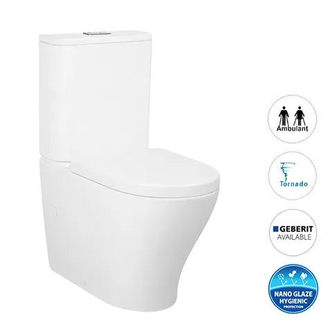Zenitti Toilet w/STD Seat R&T