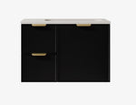 Load image into Gallery viewer, Madura Federation Wall Hung Cabinet Matte Black
