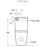 Load image into Gallery viewer, Grande Toilet Pan Vario
