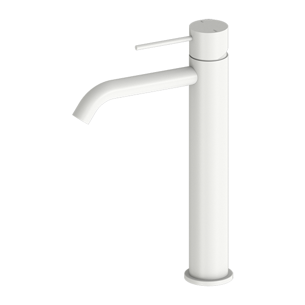 MECCA TALL BASIN MIXER MATTE WHITE
