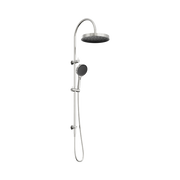 Serenity Twin Shower Brushed Nickel