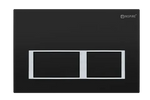 Load image into Gallery viewer, Pacific Empire Pty Ltd (SUP) Dual Flush Plate Square Black
