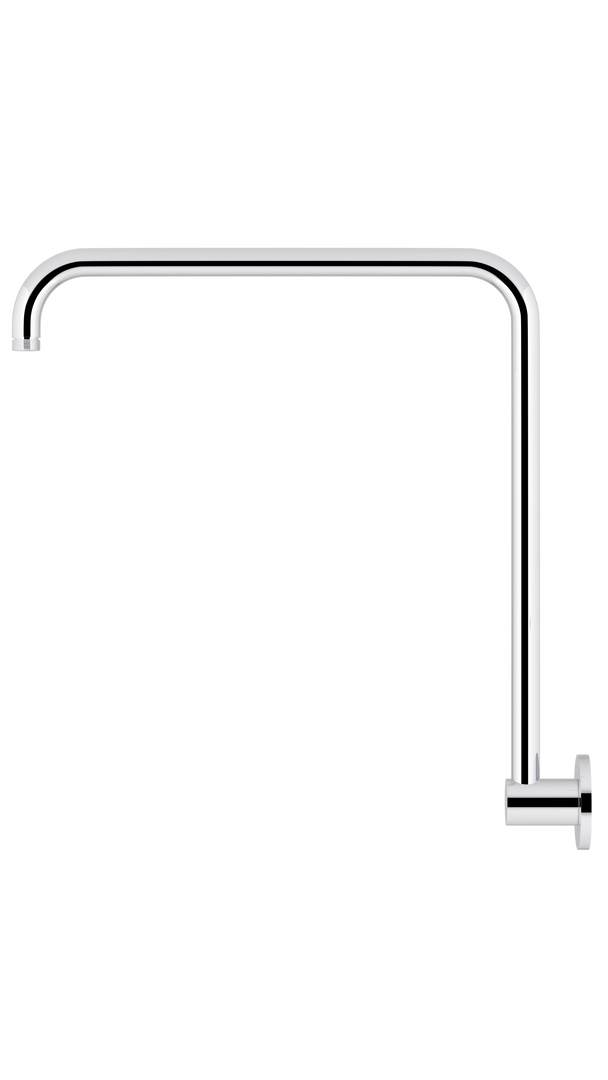 Square Overhead Shower Arm - Polished Chrome