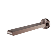 BIANCA FIXED BATH SPOUT ONLY 240MM BRUSHED BRONZE