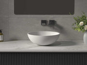 Matte White Cast Solid Surface Basin