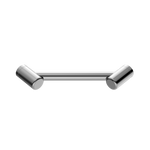 Load image into Gallery viewer, MECCA CARE 25MM FOOTREST CORNER GRAB RAIL 215MM CHROME
