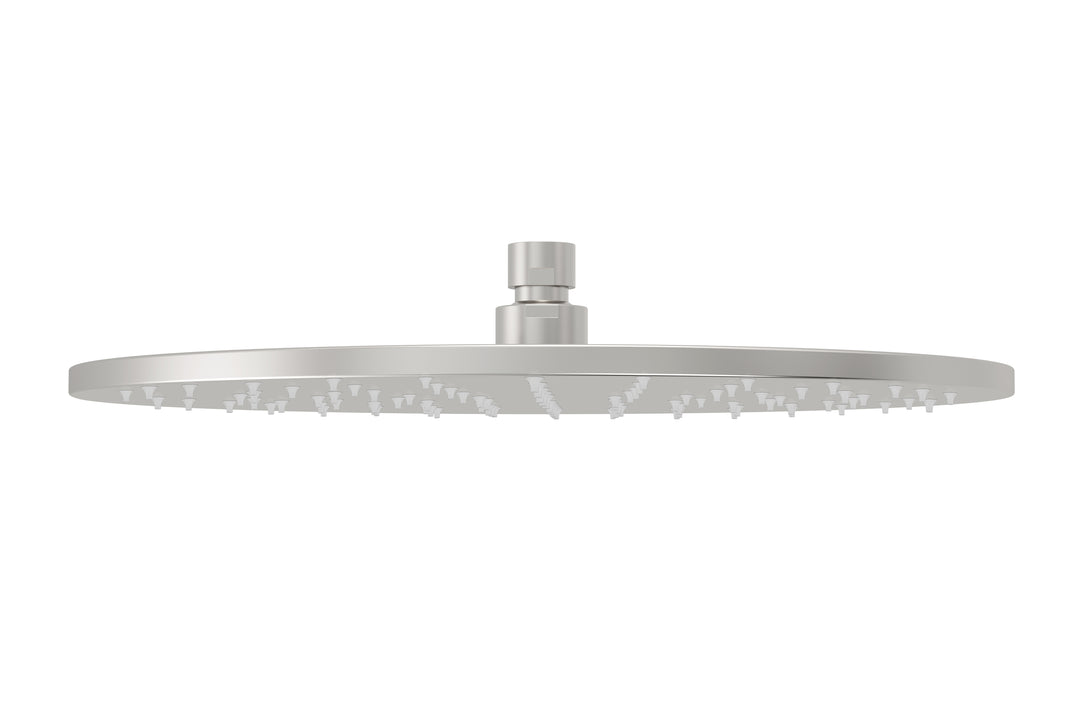 Round Shower Rose 300mm - PVD Brushed Nickel