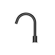 Round Hob Mounted Swivel Spout - Matte Black
