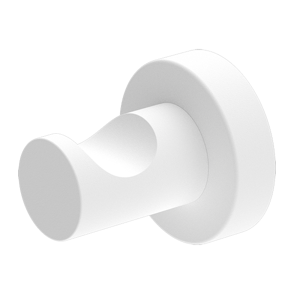 MECCA ROBE HOOK MATTE WHITE