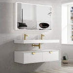 Load image into Gallery viewer, Moonlight White Wall Hung Cabinet
