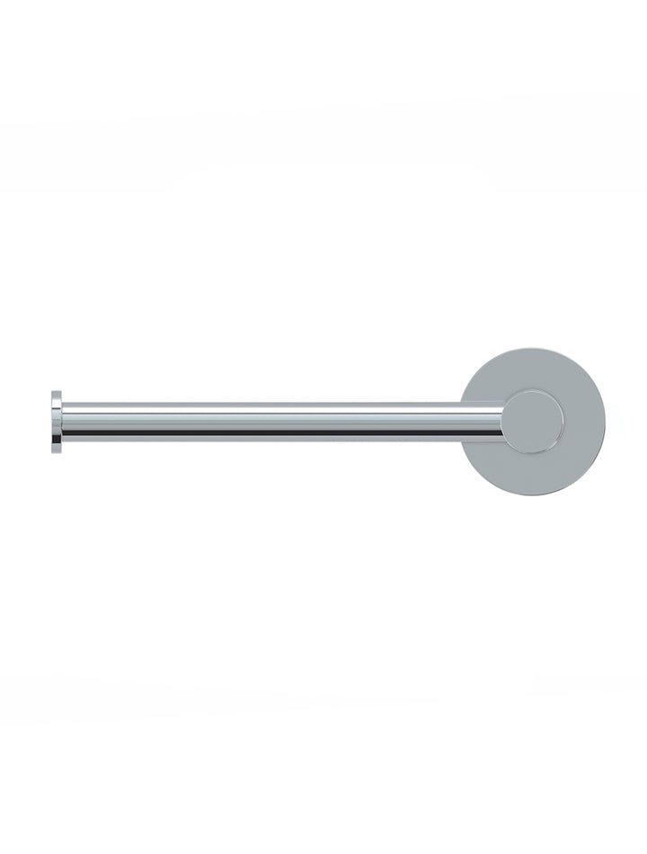 Round Toilet Roll Holder - Polished Chrome