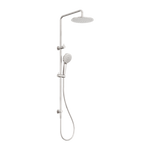 Load image into Gallery viewer, ROUND TWIN SHOWER BRUSHED NICKEL
