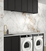 Load image into Gallery viewer, Laundry Kit 1960A Hampshire Black with Natural Carrara Marble Top
