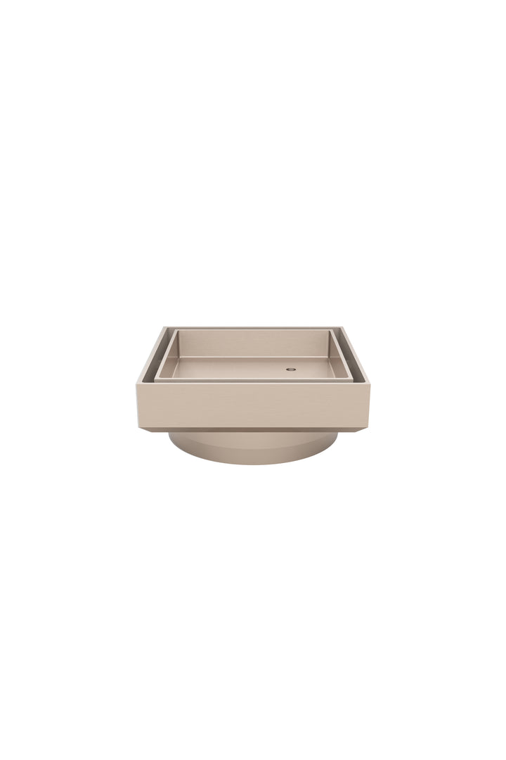 Shower Waste with Tile Insert - Champagne