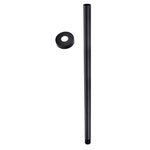Load image into Gallery viewer, Round Black Ceiling Shower Arm 600mm
