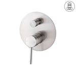 Load image into Gallery viewer, DOLCE SHOWER MIXER WITH DIVERTOR BRUSHED NICKEL
