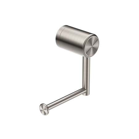 MECCA CARE HEAVY DUTY TOILET ROLL HOLDER BRUSHED NICKEL