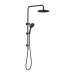 Load image into Gallery viewer, ROUND TWIN SHOWER MATTE BLACK
