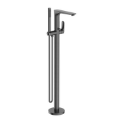 BIANCA FREESTANDING BATH MIXER WITH HAND SHOWER GUN METAL