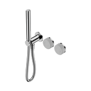 Serenity Progressive Shower System With Carrara Handle And Slim Shower Chrome