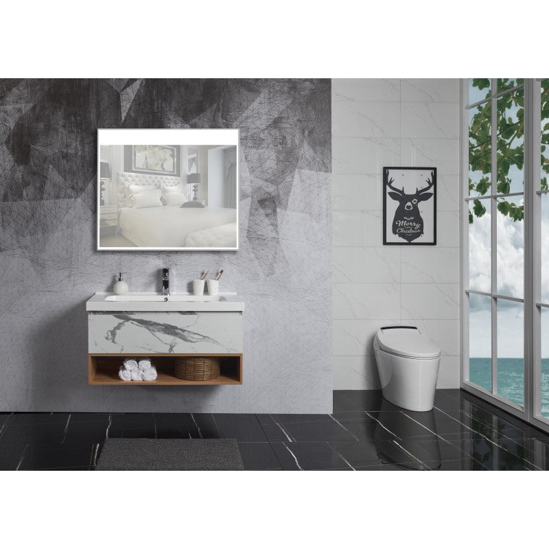 Zero Vanity Mirror & Storage Cabinet
