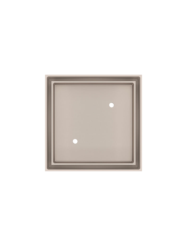 Shower Waste with Tile Insert - Champagne