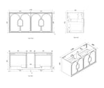 Load image into Gallery viewer, Laguna Natural Oak Wall Hung Vanity
