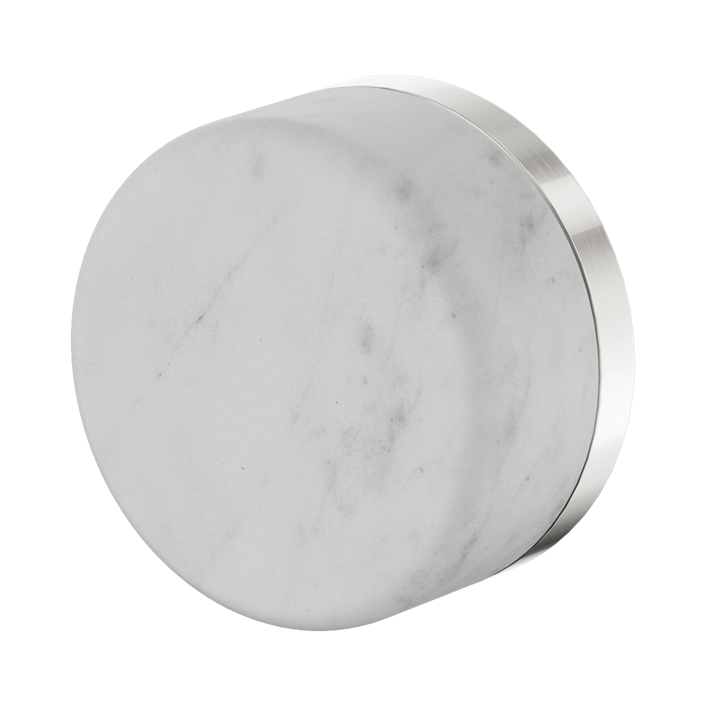 Serenity Progressive Shower Mixer With Carrara Handle Brushed Nickel