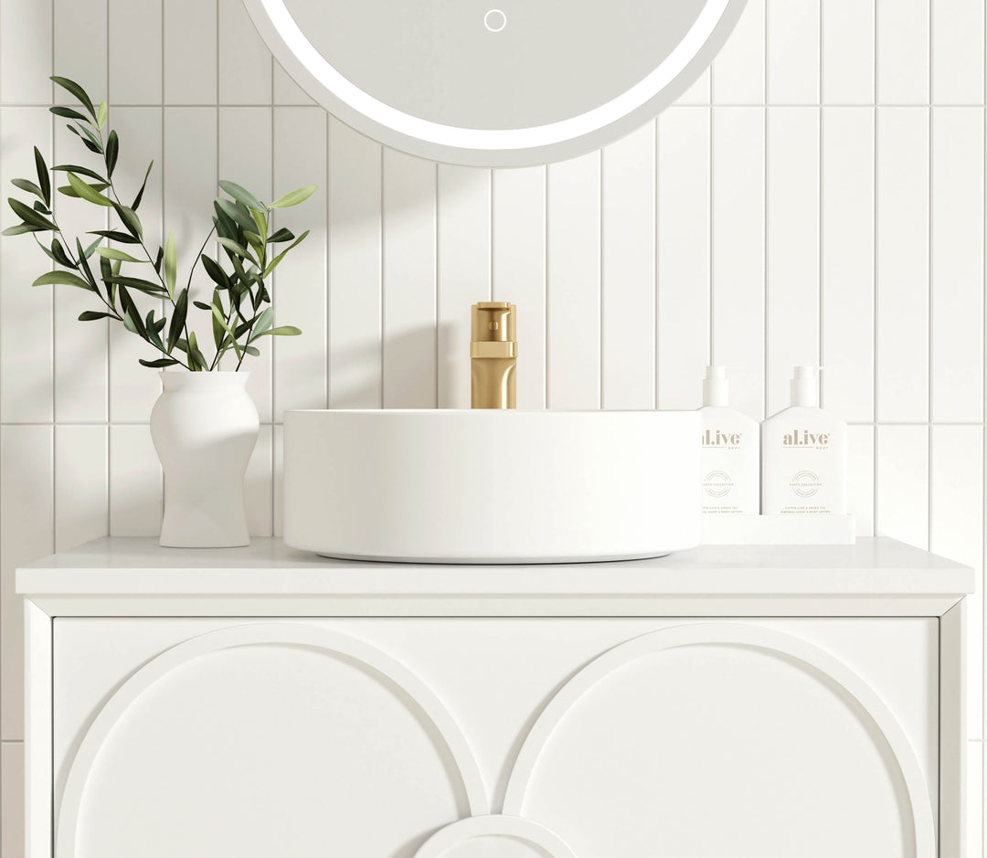 Laguna White Wall Hung Vanity