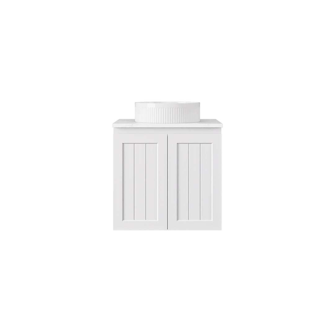 Achill Federation Wall Hung Vanity Matte White