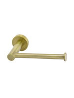 Load image into Gallery viewer, Round Toilet Roll Holder - PVD Tiger Bronze
