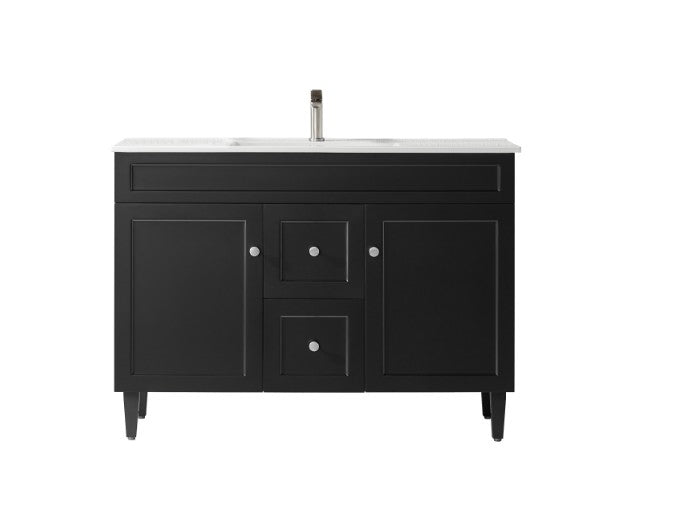 Harold Federation Freestanding Vanity Matte Black