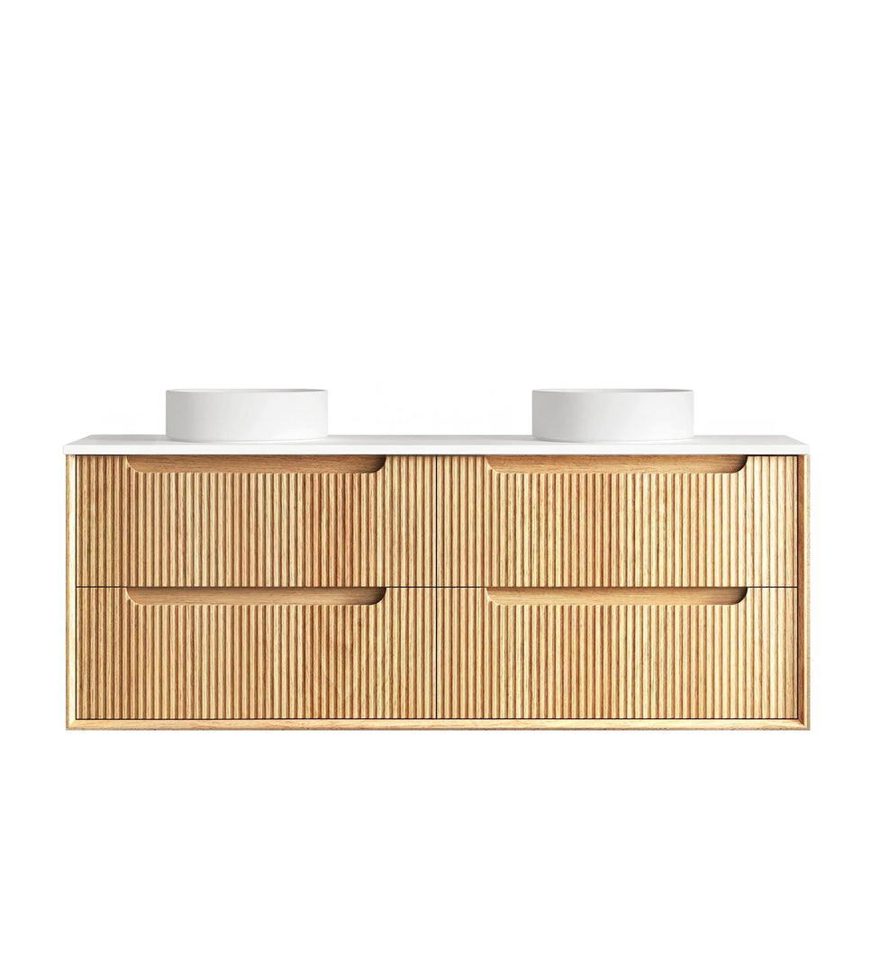 Byron Fluted with Stone Top
