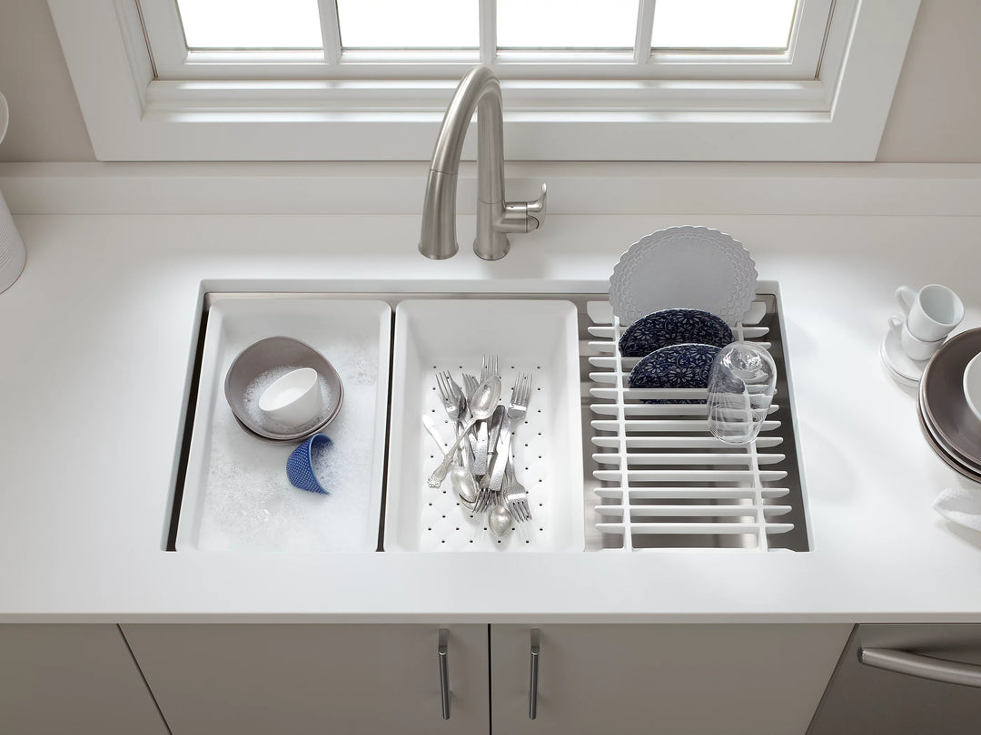 Prolific  29" undermount single-bowl workstation kitchen sink