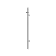 Heated Vertical Towel Rail - Chrome