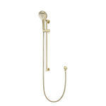 Load image into Gallery viewer, Round Three Function Hand Shower on Rail Column - PVD Tiger Bronze
