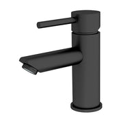 DOLCE BASIN MIXER STRAIGH SPOUT MATTE BLACK