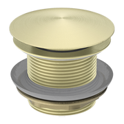 40MM BATH POP-UP PLUG WITH REMOVABEL WASTE NO OVERFLOW BRUSHED GOLD
