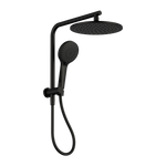 Load image into Gallery viewer, MECCA 2 IN 1 TWIN SHOWER MATTE BLACK
