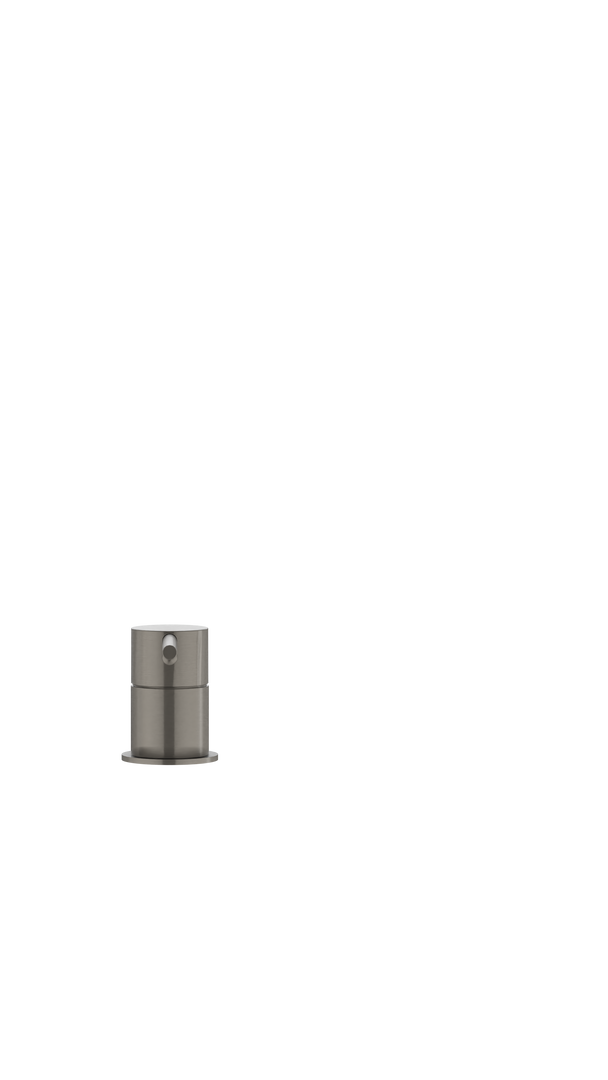 Round Deck Mounted Mixer - Shadow Gunmetal