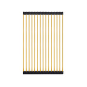 Lavello Stainless Steel rolling mat protector - Brushed Bronze Gold