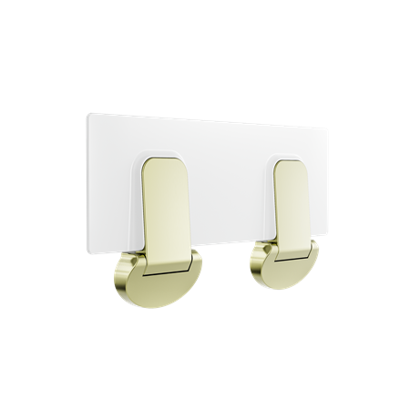 MECCA CARE SHOWER SEAT 960??30MM BRUSHED GOLD
