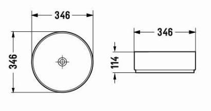 Ultra Slim Gloss White Fine Ceramic