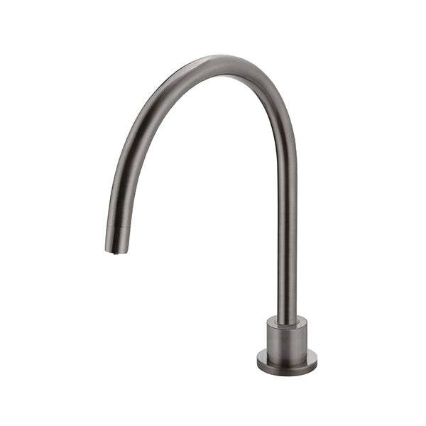 Round High-Rise Swivel Hob Spout - Shadow