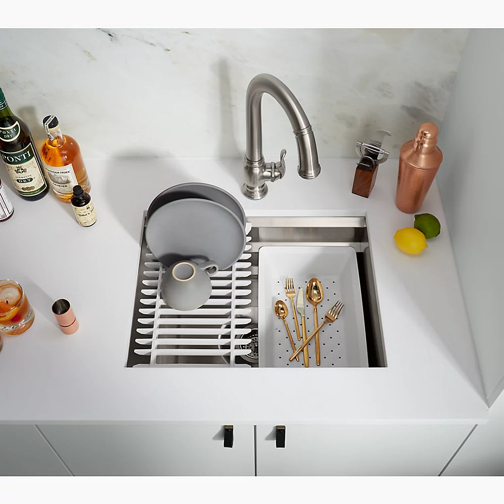 Prolific  23" undermount single-bowl workstation kitchen sink
