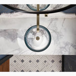 Load image into Gallery viewer, Salute Glass Vessel Basin
