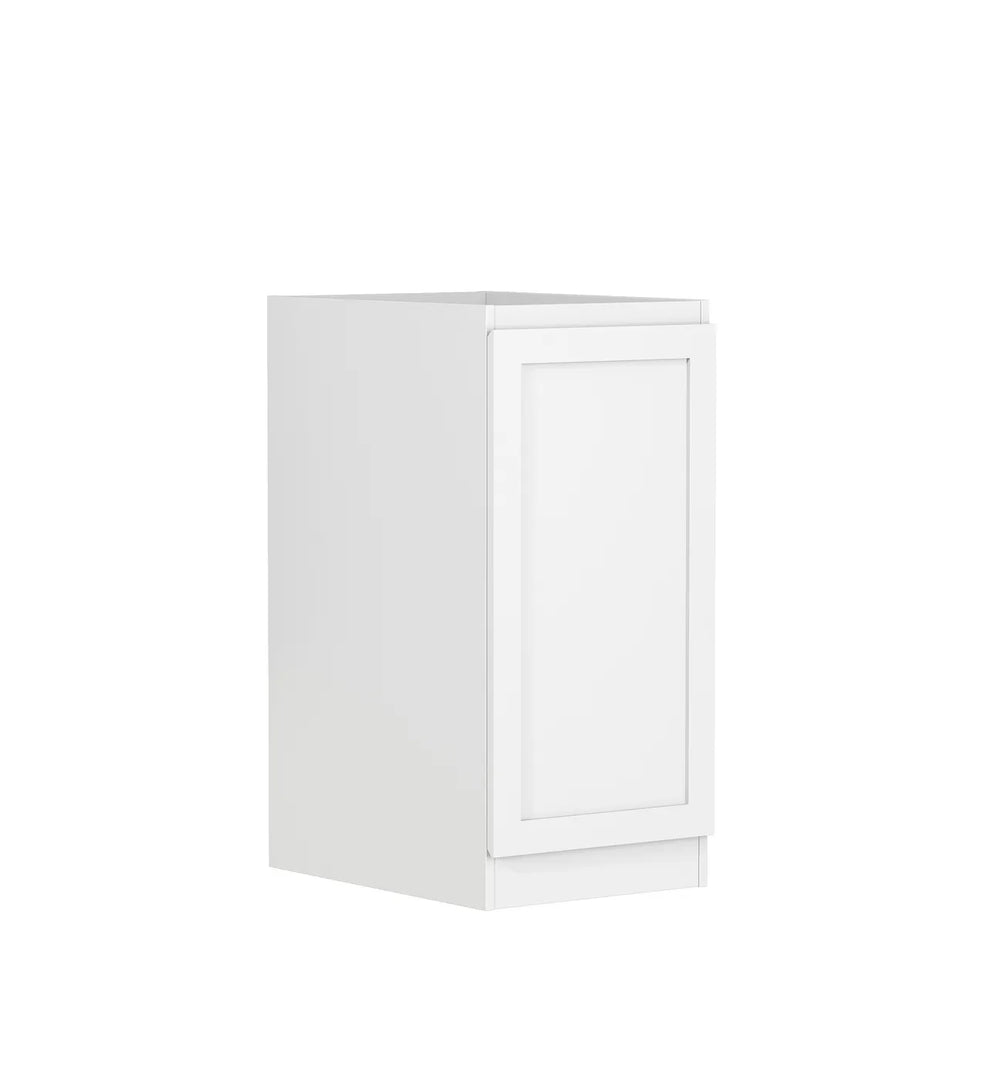 Hampton Laundry 415 White Base Cabinet with internal Drawer