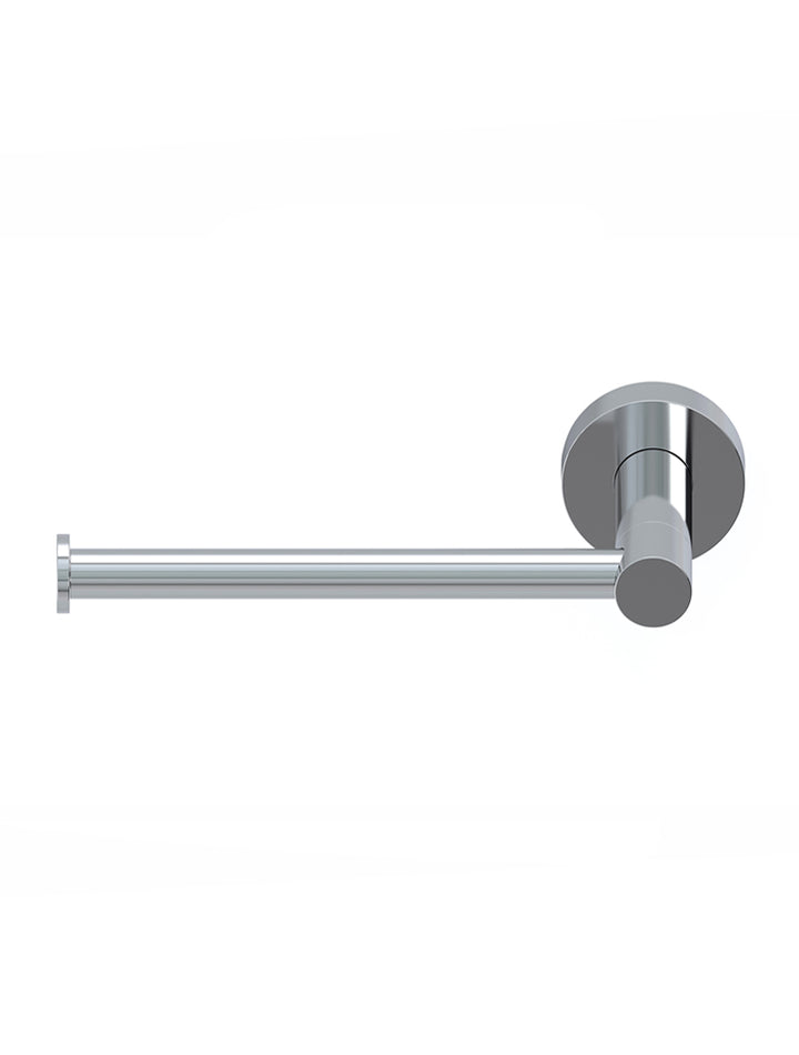 Round Toilet Roll Holder - Polished Chrome