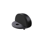 Load image into Gallery viewer, Round Half Moon Door Stop - Matte Black
